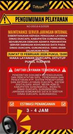 Perhatian! Ada Pemeliharaan Server, Layanan Dukcapil Gunungkidul Tutup Lebih Awal Hari Ini